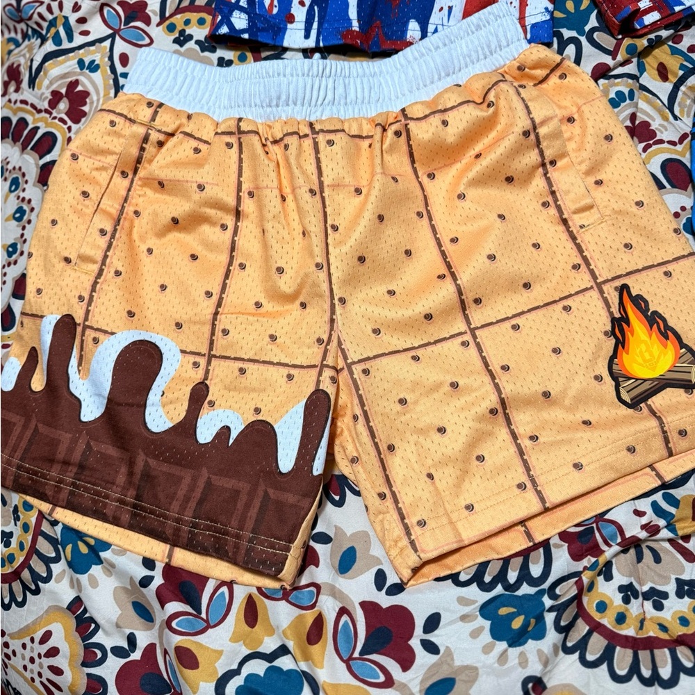 Baseball Lifestyle 101 S’mores shorts